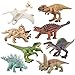 Mini Dinosaurs Figures, Detailed Textures 2-3 Dinosaur Figurines Cake Topper Toy Set