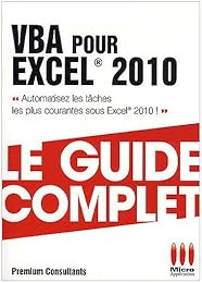 VBA pour Excel 2010