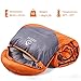 oaskys Camping Sleeping Bag – All Season Warm & Cool Weather – Summer, Spring, Fall, Winter, Lightweight, Waterproof for Adults & Kids – Camping Gear Equipment, Traveling, and Outdoorsthumb 1