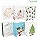Party Funny 24 White Kraft Christmas Gift Bags Assorted Sizes with 60-Count Christmas Gift Tags(Bulk Set,6 XL,6 Large,6 Medium,6 Small)