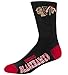 For Bare Feet NHL Deuce Crew Socks Mens Size -Large(10-13)-Chicago Blackhawks