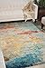 Nourison Celestial Modern Abstract Sealife 7'10'' x 10'6'' Area-Rug, Easy-Cleaning, Non Shedding, Bed Room, Living Room, Dining Room, Kitchen (8x10)