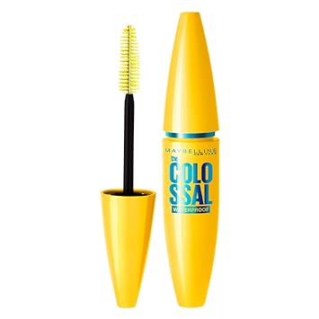 Maybelline New York Volume Express Colossal Masacara, Waterproof, Black, 10 ml