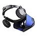 VeeR Oasis VR Headset, 3D Virtual Reality Goggles HD Blue Glass Lens, Ultra Light Body, Compatible 4-6.2 inches iOS/Android Smartphones, Stereo Headphones Eye Protection Mechanisms