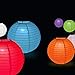 Paper Lanterns - 16 Pieces - 4”, 6”, 8”, 10” Set - Multicolored Home Decor