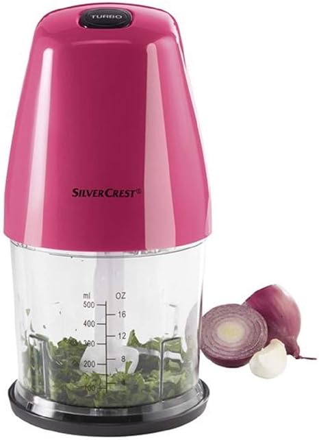 Silvercrest Universal Chopper Multi Chopper With Turbo Button For Extra Power For Vegetables Herbs Onions Nuts Etc Amazon De Kuche Haushalt