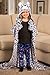 Fin Fun Snow Leopard Wearable Hooded Blanket for Kids - Kids Wearable Blanket Hoodie - Super Soft Polyester Snuggie, Cozy Blanket with Realistic Animal Details for Boys & Girls