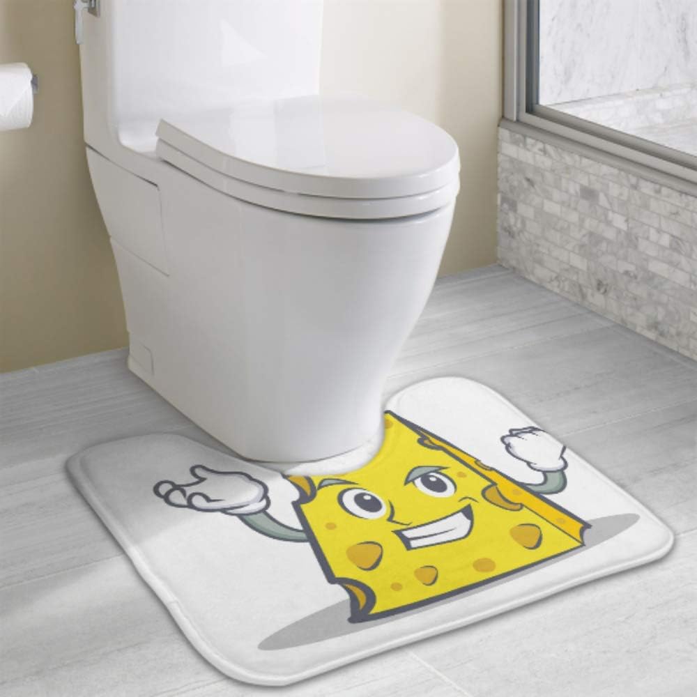 XINLU Rebanada de Queso Amarillo Alimentos Dulces Alfombrillas para el