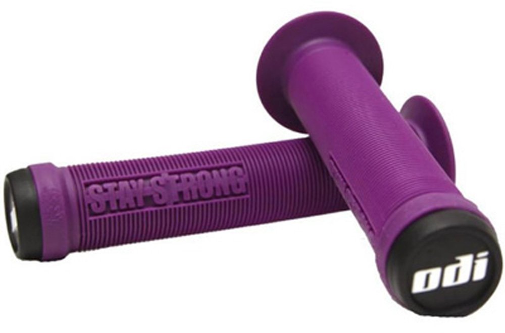 purple bmx grips