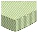 SheetWorld Fitted Pack N Play (Graco Square Playard) Sheet - Sage Gingham Jersey Knit - Made in USA