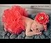 Newborn Baby Photography Prop, CiaraQ's Girl Tutu Skirt with Headband Outfits, Baby Photo Prop, Crochet Baby Clothes