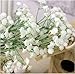 WinnsFlora 10 Branches (Pcs) Gypsophila Baby Breath Artificial Flower Bouquet, Approx. 900 Beautiful White Flowers for Wedding Bridal Party Home Floral Arrangement Decor