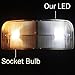 Partsam LED Interior Package Light Kits Compatible with Accord 2013 2014 2015 2016 (6 Pieces/White)