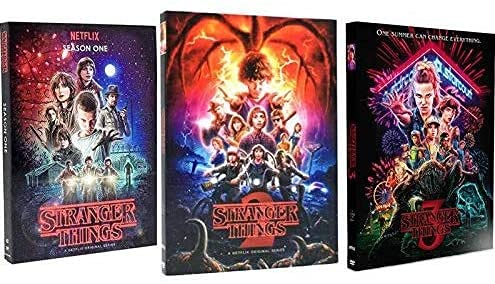 Stranger Things Seasons 1-3, DVD