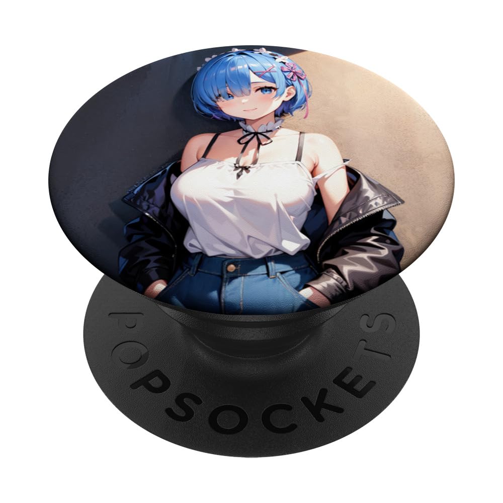 Otaku Lewd Waifu Anime Fan Kawaii Manga JA24610D02V09 PopSockets Adhesive PopGrip