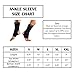 CopperSport Copper Compression Ankle Sleeve Support - Suitable for Athletics, Tennis, Golf, Basketball, Sports, Weightlifting, Joint Pain Relief, Injury Recovery (Single Sleeve), Black, Large