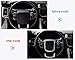 ABS Chrome Steering Wheel Sequins Trim For Land Rover Range Rover Sport 2014-2017,Velar 2017