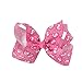 XIMA 4.5inch Unicorn Hair Bows Clips For Baby Girls Women Grosgrain Ribbon Bows With Alligator Clips for Hair Accessories (4.5inch-11pcs-B with clip)