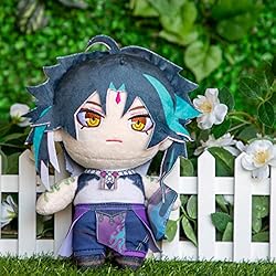 Genshin Impact Plush Toys,8.7" Anime Xiao Stuffed