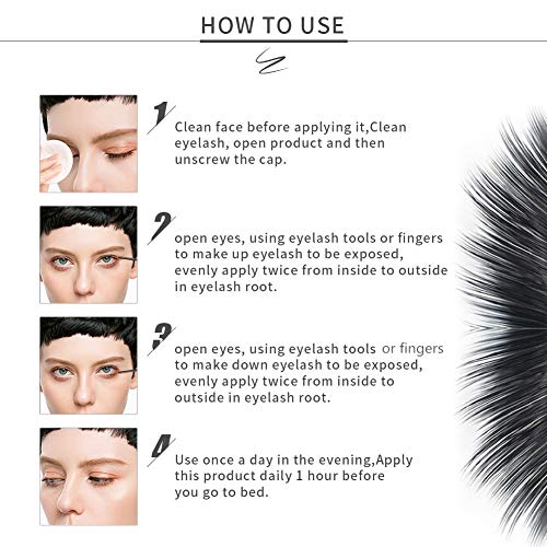 Bestidy Eyelash Growth Serum,Natural Brow Lash Enhancer(5ML),Nourish Damaged Lashes and Boost Rapid Growth for Any Kind of Lash and Brow Thick Looking Lashes and Eyebrows - Thumbnail 5