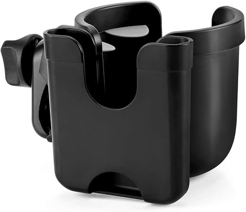 Accmor portavasos para cochecito con soporte para teléfono, universal — Cochecito y auto