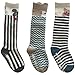 Unisex Baby Knee High Socks Stockings Cartoon Animal Non Slip Tube Long Socks For 1-3 Years Toddler Boys Girls 3 Pairs Pack