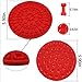 TESLUCK Dog Lick Pad, Dog Washing Distraction Device for Dogs Bathing Grooming, Silicone Dog Slow Feeder Puzzle Lick Mat with Super Suction, Shower Easy Just Spreading Peanut Butter, 2 Pack