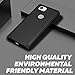 Google Pixel 2 XL Case - Slim & Flexible - Durable TPU Phone Cover with Shockproof Corner Cushions - Pixel 2XL Protective Case - Compatible with Magnetic Car Holder - Black (Google Pixel 2 XL)