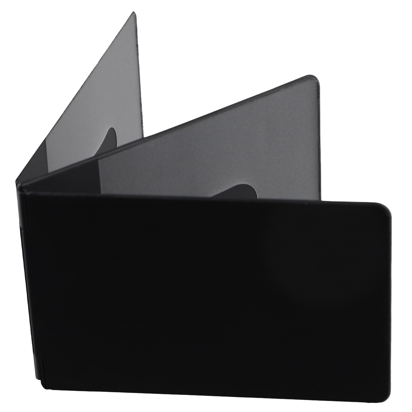 Xuzxinze Ultra Thin Driver License Cover Metal Driver License Holder ID Credit Card Cover Case for Car Driving Documents (Black)