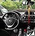 Steering Wheel Carbon Adhesive Logo Badge Fits for B M W 1 3 5 6 7 Z3 Z4 X5 X6 E46 E90 E39 E60 GT E30 E36 E46 E34 E65 E38 Black Carbon Fiber 3D Sticker(45mm)