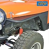 EAG 76-86 Jeep Wrangler CJ Black Textured Off Road Front Fender