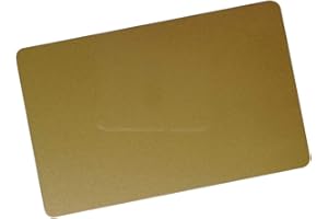 YARONGTECH-13.56MHZ ISO 14443A Blank White Printable MIFARE Classic 1K chip Plastic NFC Card,ic Card,RFID Card (Golden 10 Pack)