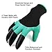 Garden Genie Gloves- Ultimate Sensitivity Working Gloves for Digging & Planting ,Gardening,Cleaning,Restoration Work, Easy to Dig & Plan ,Right Hand Sturdy Claws ,Unisex ,1 Pair