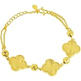 AILONMEI Gold Adjustable Bracelet For Women, Cute Charm Dainty Bracelets Western Jewelry Bracelet For Women Trendy