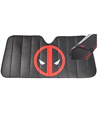 Plasticolor New Marvel X Men Deadpool   Parasol plegable para coche, camión, tamaño grande