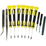 Tool Repair Kit Precision Screw Driver Set Torx + Flat Head + Safe Plying Prying Pry Tool for Motorola Verizon Sprint ATT Cingular Razor and More