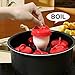 Egg Cooker Hard & Soft Maker Egg Cooker,BPA Free, Non Stick Silicone, As Seen On TV (6PACK)