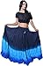 Wevez Women’s 12 Yards American Belly Dance 4 Tiered Long Cotton Skirt (BFR)