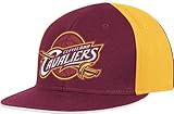 NBA Cleveland Cavaliers Flat Brim Flex Fit Wool Hat, Large/X-Large