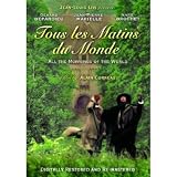 Amazon Com Tous Les Matins Du Monde All The Mornings Of The World Gerard Depardieu Jean Pierre Marielle Anne Brochet Guillaume Depardieu Carole Richert Michel Bouquet Jean Claude Dreyfus Yves Gasc Jean Marie Poirier Myriam