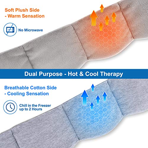Koamask Weighted Sleep Mask Pain Relief Hot Cold Therapy Headache