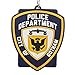 Batman Gotham Police Department Lanyard Keychain, Blue, One Size
