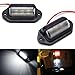 iJDMTOY 12V Add-On 6-SMD LED Lamps Compatible With Truck SUV Trailer Van As License Plate Lights, Step Courtesy Lights, Dome/Cargo Lights or Under Hood Lights, etc
