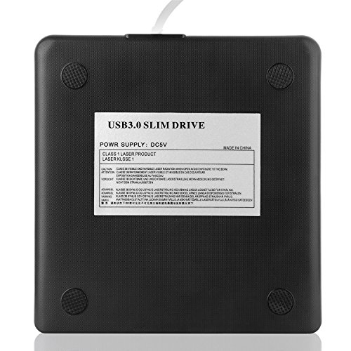 MMUSC External Dvd CD USB 3.0 Burner Writer Drive Player High Speed Data Transfer for Laptop/Desktop/Macbook/Mac OS/Windows10/8 - Thumbnail 2