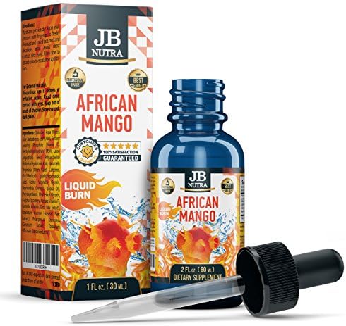 African Mango Drops for Weight Loss, Maximum Potency, Great for Diet by JB NUTRA
