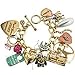 LAOZHOU 100 Gram Mixed Antique Metal Alloy Heart-shaped Pendant Charms Bracelet Necklace Earrings Crafting DIY Jewelry Making Accessory(Heart-shaped)