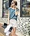 Mansy Women's Casual Linen Shirts Blouse Tops 2Pcs Set