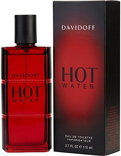 HOT WATER by Davidoff EDT SPRAY 3.7 OZ for MEN ---(Package Of 2)