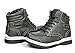 Dream Pairs New Boy's Casual Fur Lined Lace Up Side Zipper Ankle Hiking Outdoor Winter Snow Boots