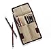 Derwent Pencil Case, Canvas Wrap Pencil Holder, Holds up to 12 Pencils (2300671)